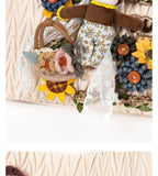 Sunlight Fluff designer original shoulder bag \ handbag