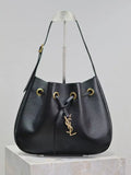 PARIS VI SMALL HOBO BAG IN GRAINED LEATHER