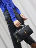 Gaby series cosmetic bag lambskin material