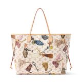 2026 Monogram Canvas Neverfull GM Handbag in a blend of linen and coated canvas M29449